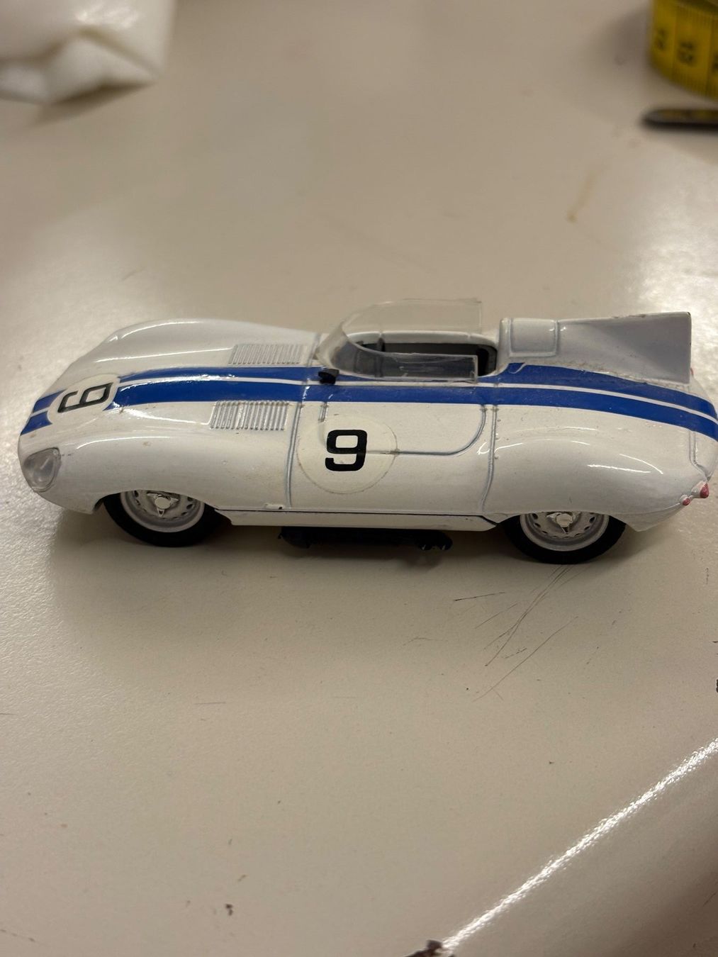 Brumm Modellini d'auto: Brumm 1/43 Scale R130 - Jaguar D-Type Cunningham #9 Le Mans – Usato da Lausen venduto da hot-preis 2