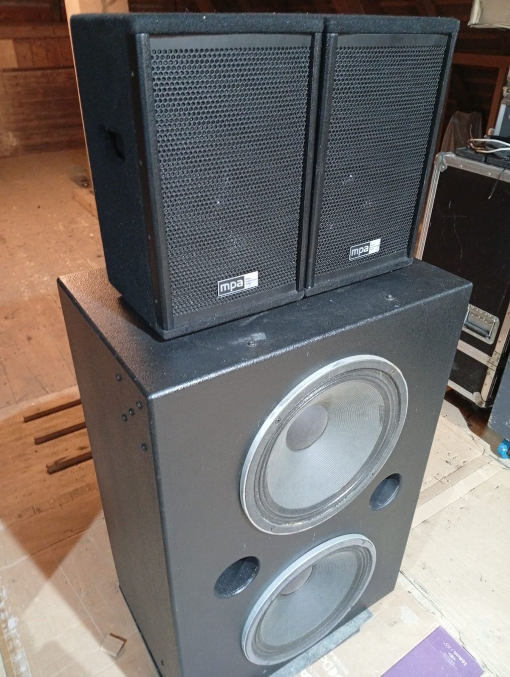 PA System - SUB 2x15 Zoll; Tops MPA (Gebraucht) in Koppigen für CHF 450 ...
