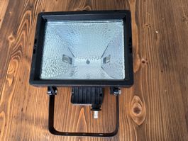 Aussenlampe / Scheinwerfer - mit Halogen-Leuchtmittel 500W