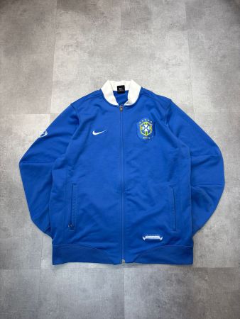 Nike Brasilien 2006-07 Vintage Trainingsjacke - Grösse XL