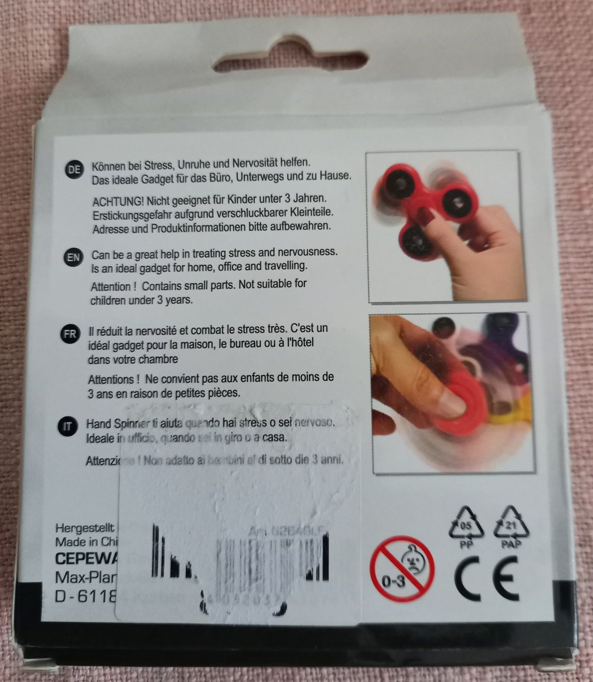 Giochi: Neuer HAND SPINNER – Nuovo e nell'imballaggio originale da Binningen venduto da mar_2jlr 1