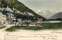 Champex  VS  et le Combin      en  1 9 0 3