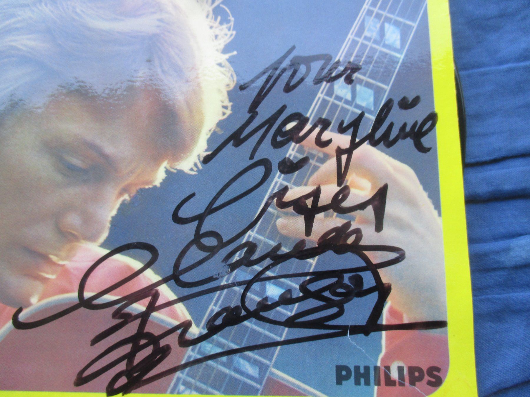 Dischi in vinile: 45t EP dédicacé par Claude François – Usato da Colombier NE venduto da Nevenma 2