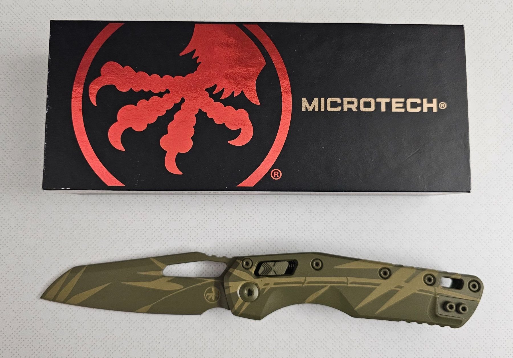 Spyderco Zubehör: Microtech MSI Ram-Lok Sackmesser – Neu und originalverpackt aus Egg b. Zürich von Kunst_Shop_Schweiz 1