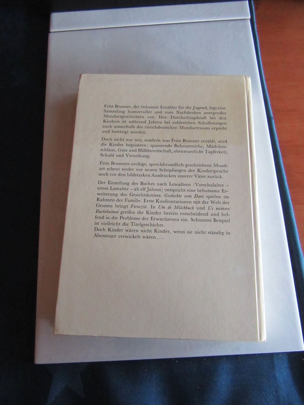 Bücher: Wer isch de Dieb und anderi Gschichte von Fritz Brunner – Gebraucht aus Wattwil von wampi 1