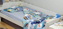 Bett von Micasa mit Lattenrost und Matratze