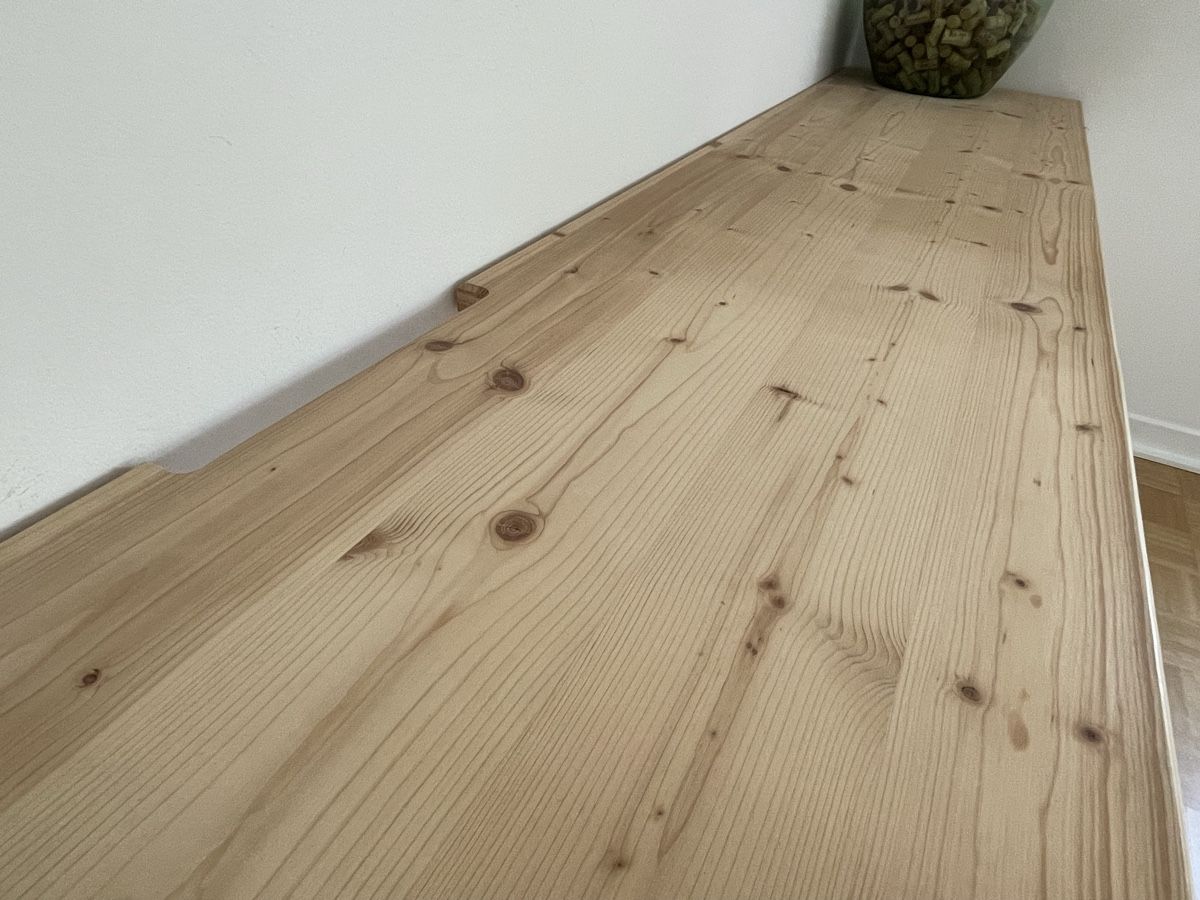 Schreibtische: Massiver Schreibtisch / Sideboard mit 4,70 m Echtholzplatte  – Neu (gemäss Beschreibung) aus Wetzikon ZH von cyb_7y78 2