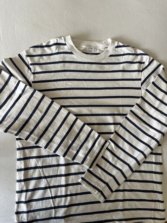 Uniqlo Langarmshirt gestreift Baumwolle Grösse S neuwertig