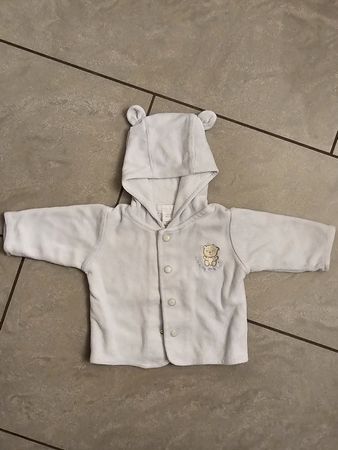 Süsser H&M Baby Kapuzenpulli Teddy Bär Gr. 56