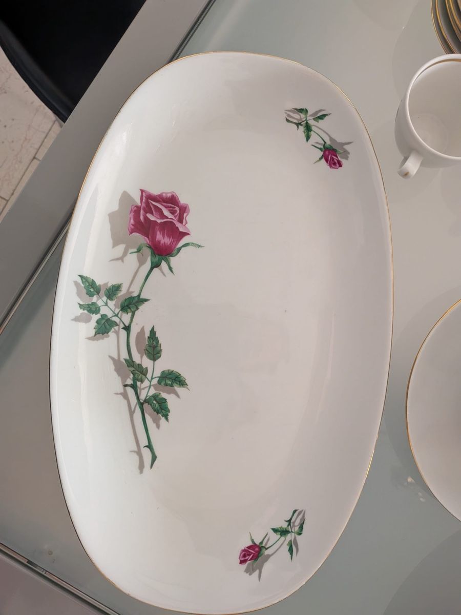Services de table: Geschirrservice mit Rosen – D'occasion à Ebikon par M5P5G50 3