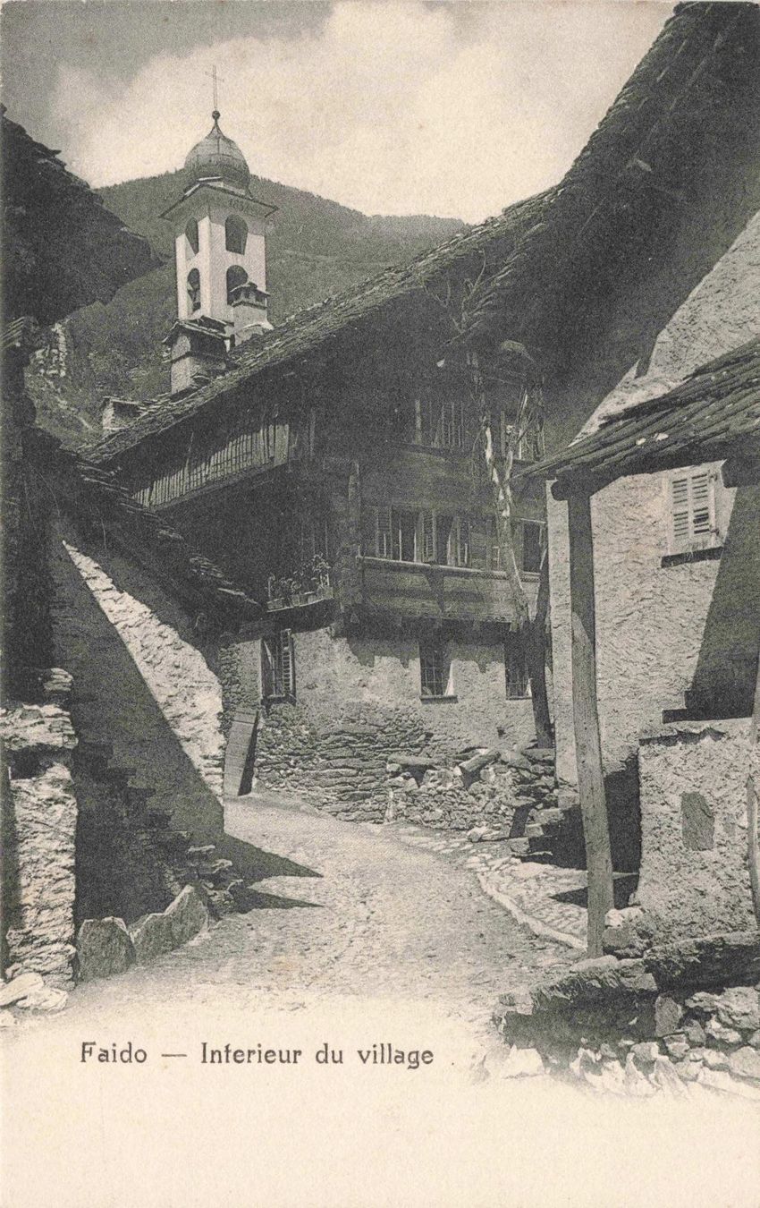 Ansichtskarten: Faido Leventina – Gebraucht aus Biasca von Blenio71
