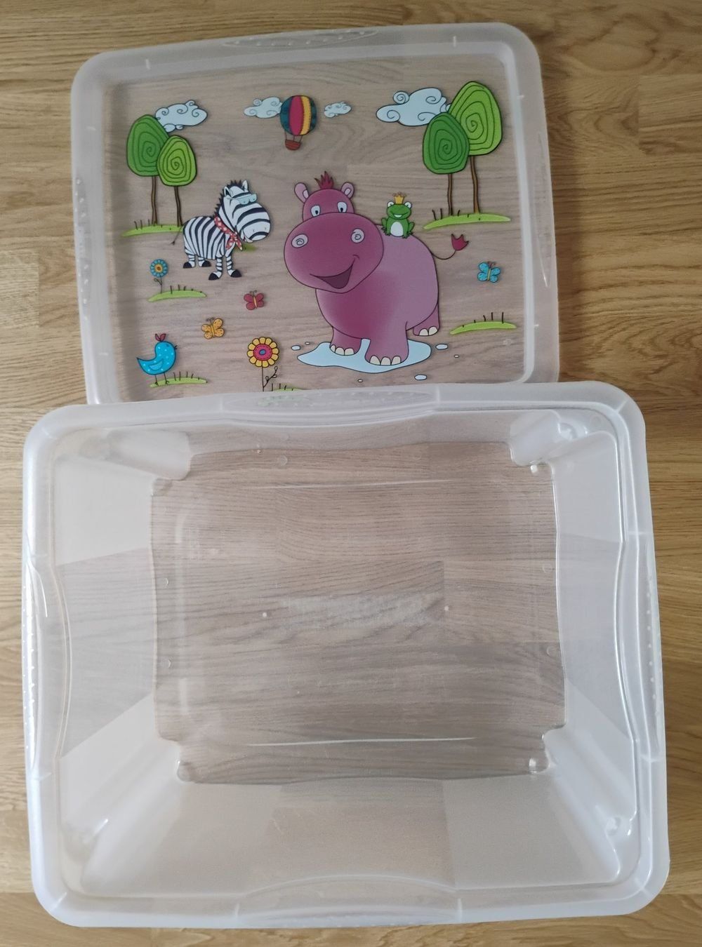Recipients et similaires: Box, transparent 40x35x22 cm – D'occasion à Bremgarten b. Bern par .Anita.