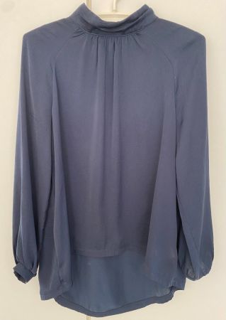 Blaue Bluse, Gr. M