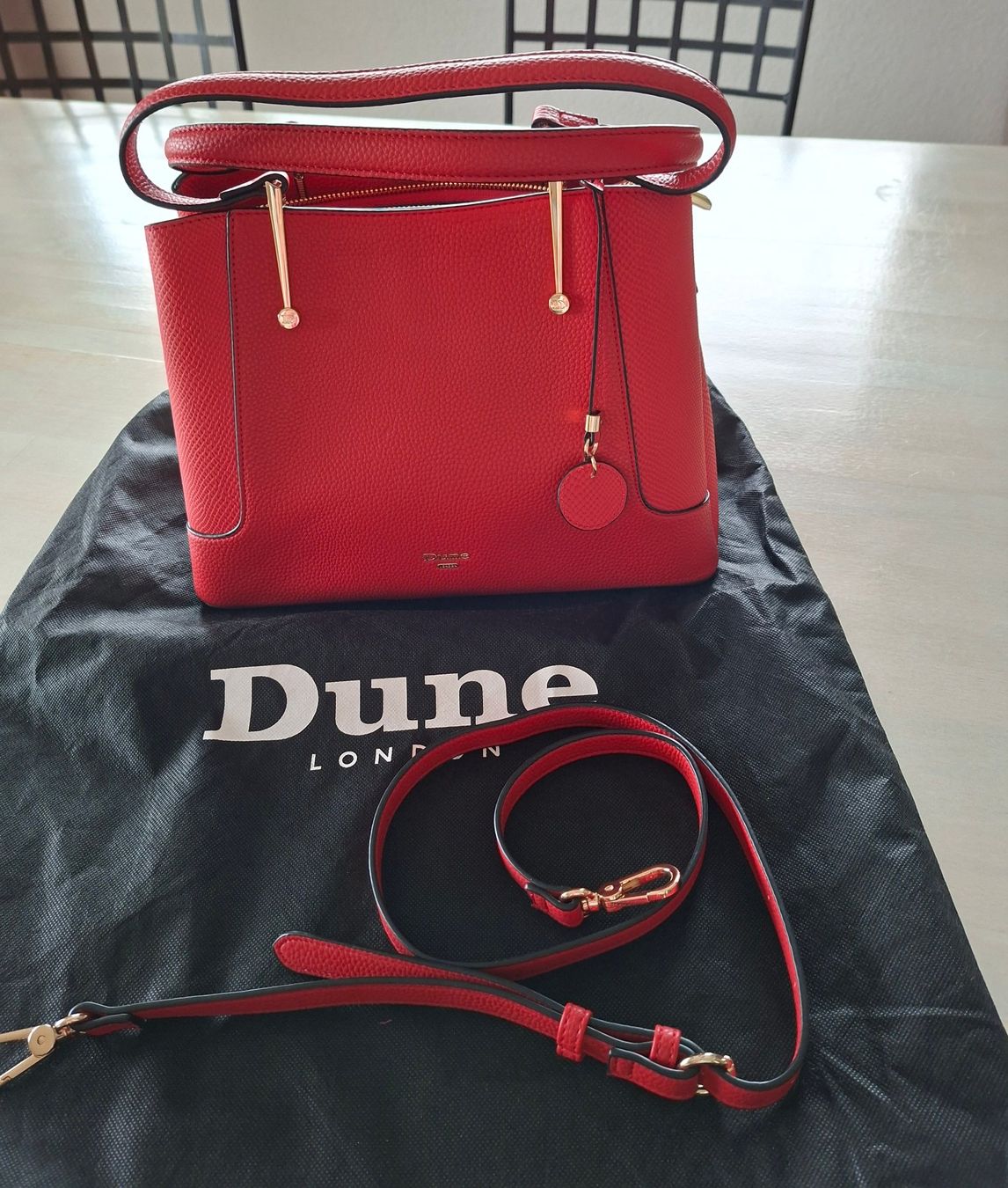 Dune London Borse da donna: Sac DUNE rouge – Nuovo (secondo la descrizione) da Cheseaux-Lausanne venduto da Ysa64