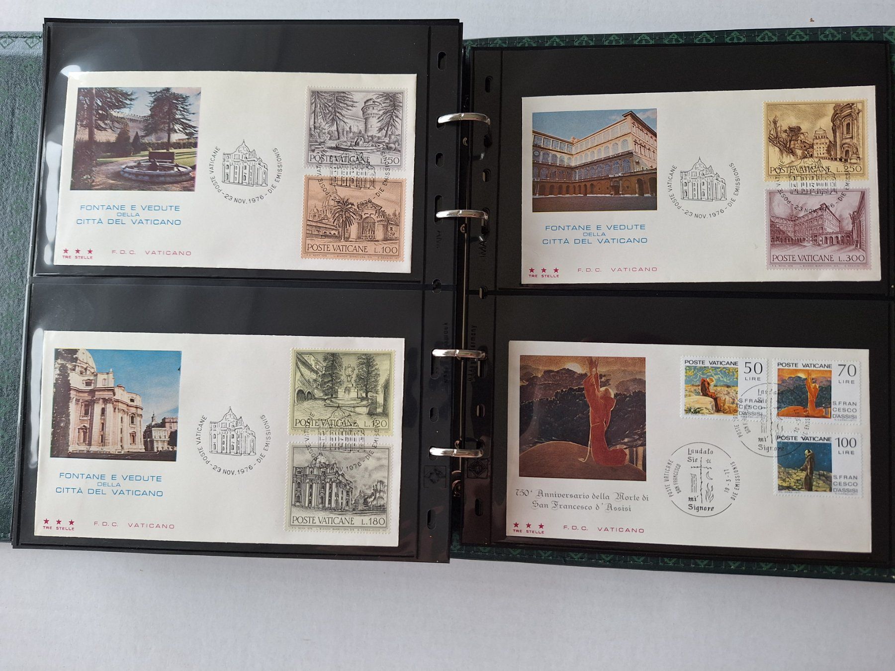 Tutti i francobolli: Vatican 96 Ersttagsbriefe! 1965-1978 – Usato da Zürich venduto da t24_de 6