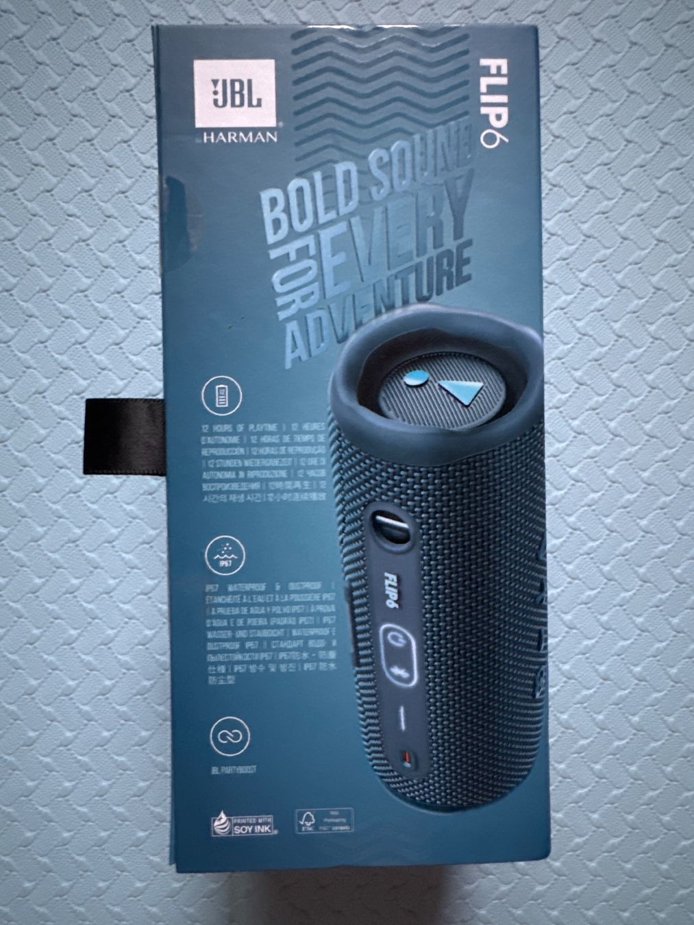 JBL Casse acustiche: JBL Flip 6 blau Bluetooth Lautsprecher #2 – Nuovo e nell'imballaggio originale da Sennwald venduto da CountryLife 2