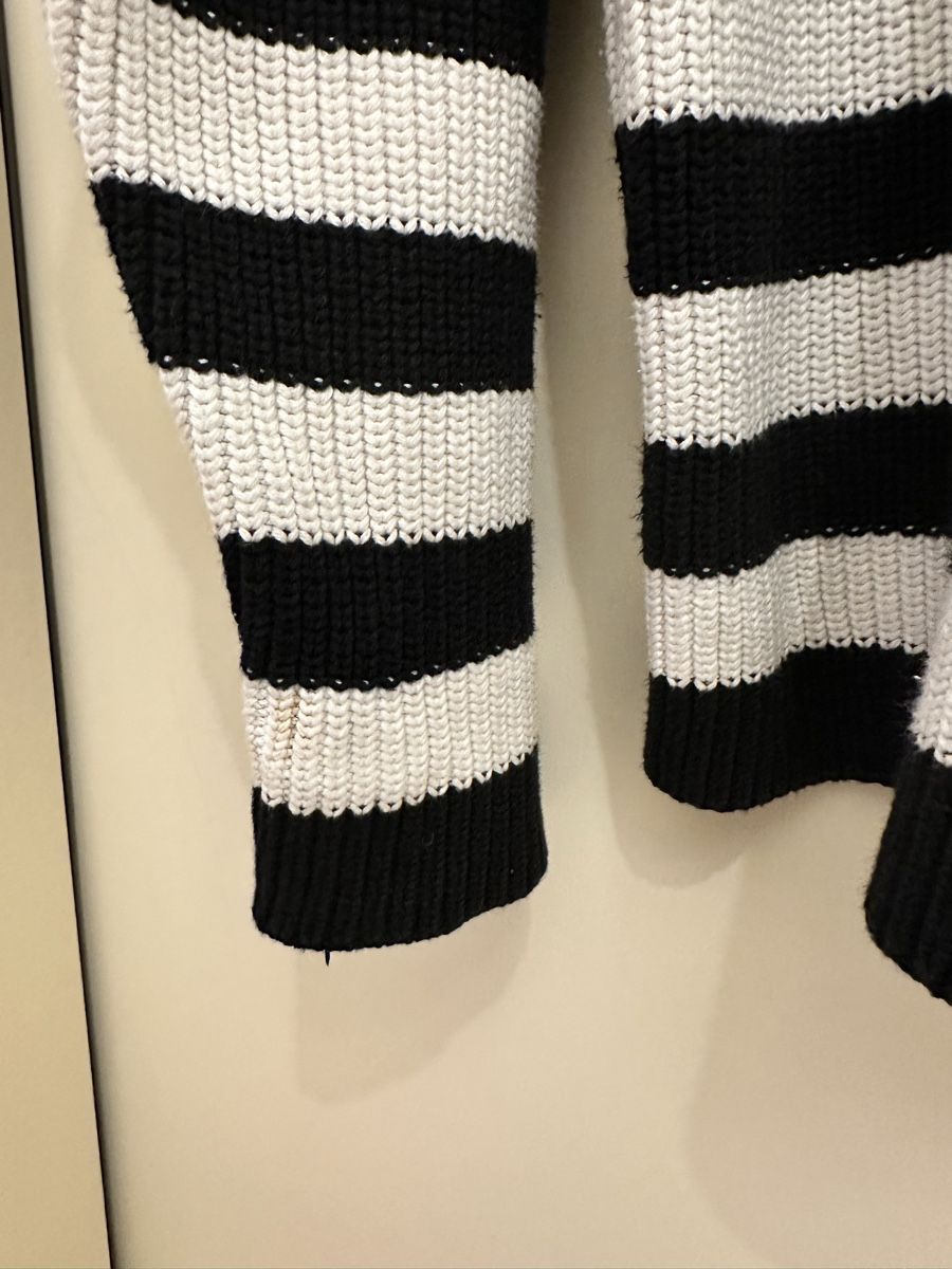 Lamarel Maglioni & Felpe: Lamarel Strickpullover mit Streifen OneSize – Usato da Zürich venduto da tmarina 2
