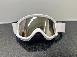 Skibrille Anon X weiss verspiegelt