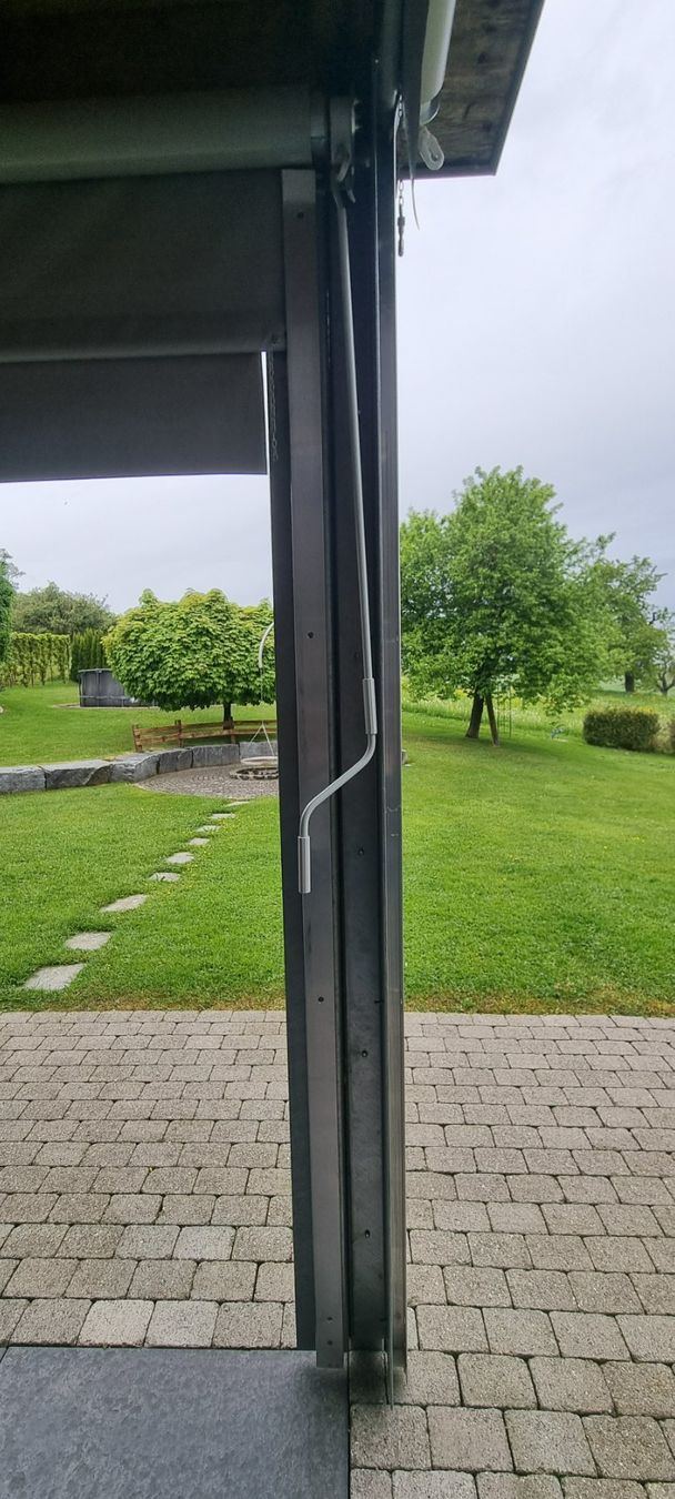 Tende da sole: Balkon Windschutz Rollo, neuwertig – Usato da Gossau SG venduto da juergDaenzer 3