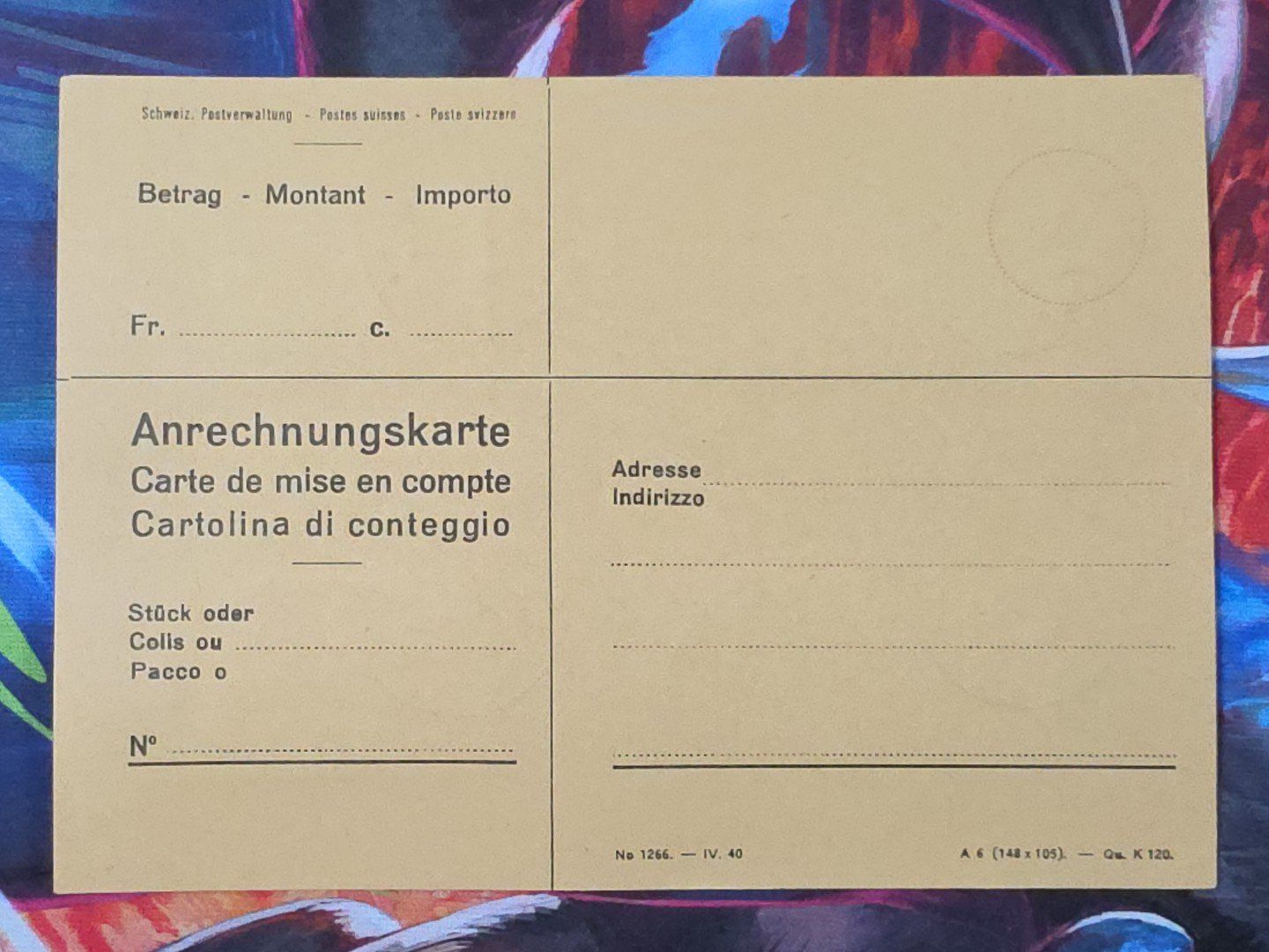 Alle Briefmarken: CL33 Document + Timbre Suisse 1944 – Gebraucht aus Cousset von Patrick_Collections 1