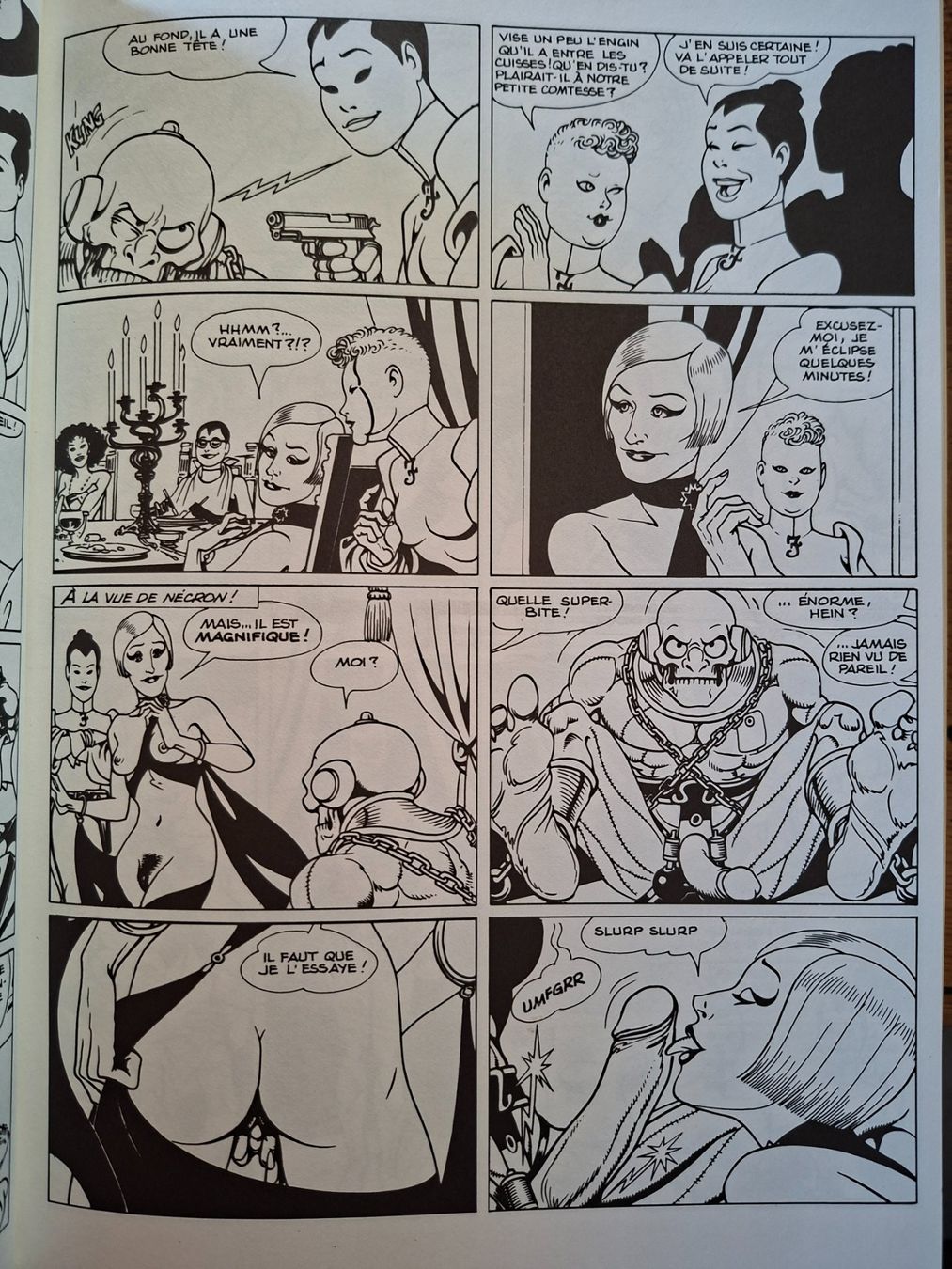 Fumetti: NERCRON N°3 EO  Noblesse dépravée – Usato da Neuchâtel venduto da skajams 4