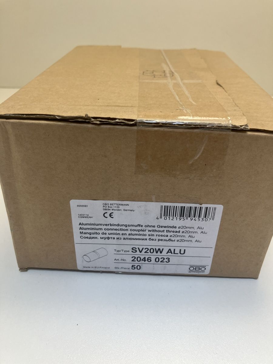 Kabel: OBO Muffen M20 ALU, 50 Stk – Neu und originalverpackt aus Bilten von Rocky1291 1
