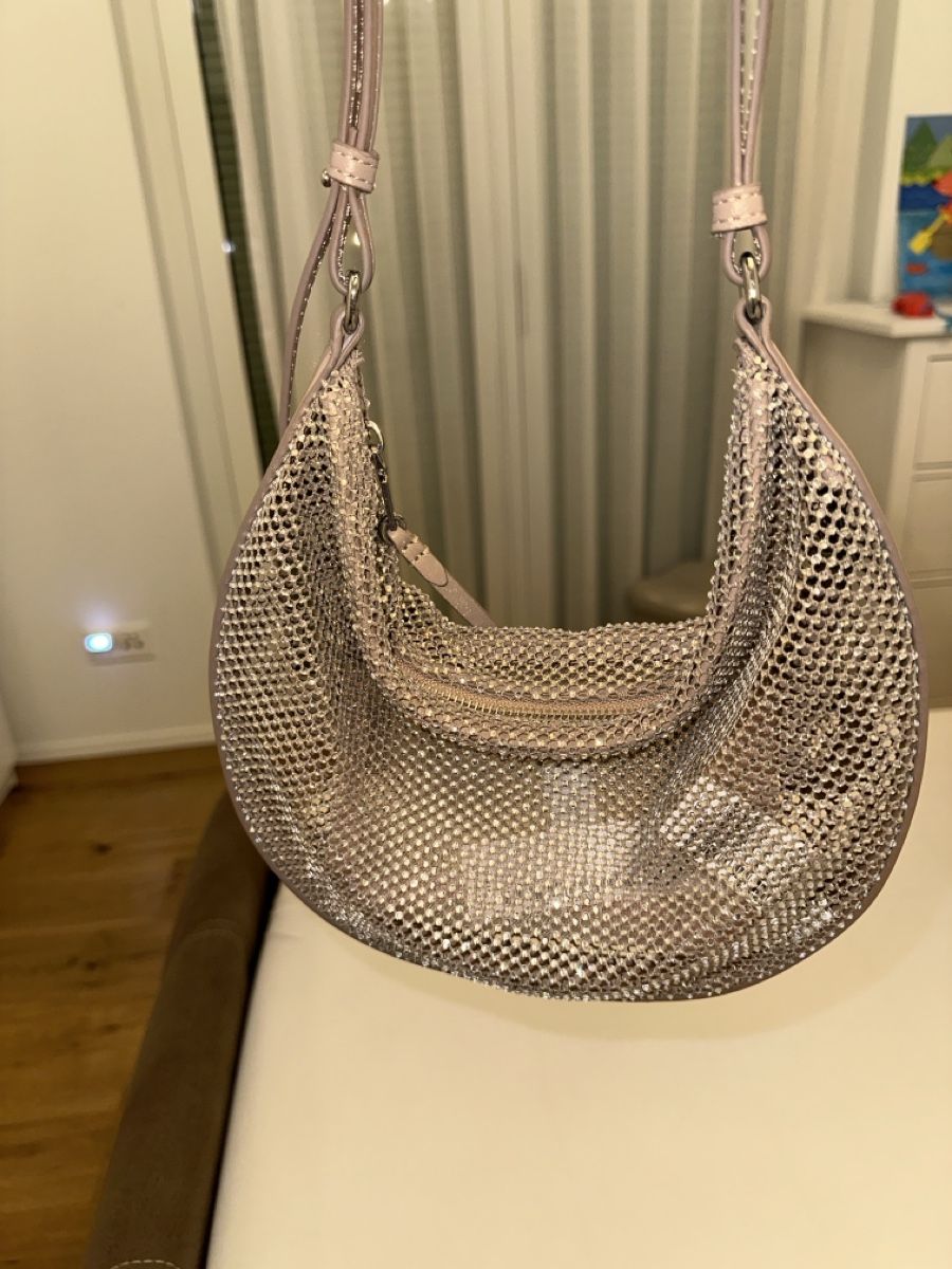 Zara Borse da donna: Glitzernde Handtasche – Usato da Perlen venduto da H.Spa