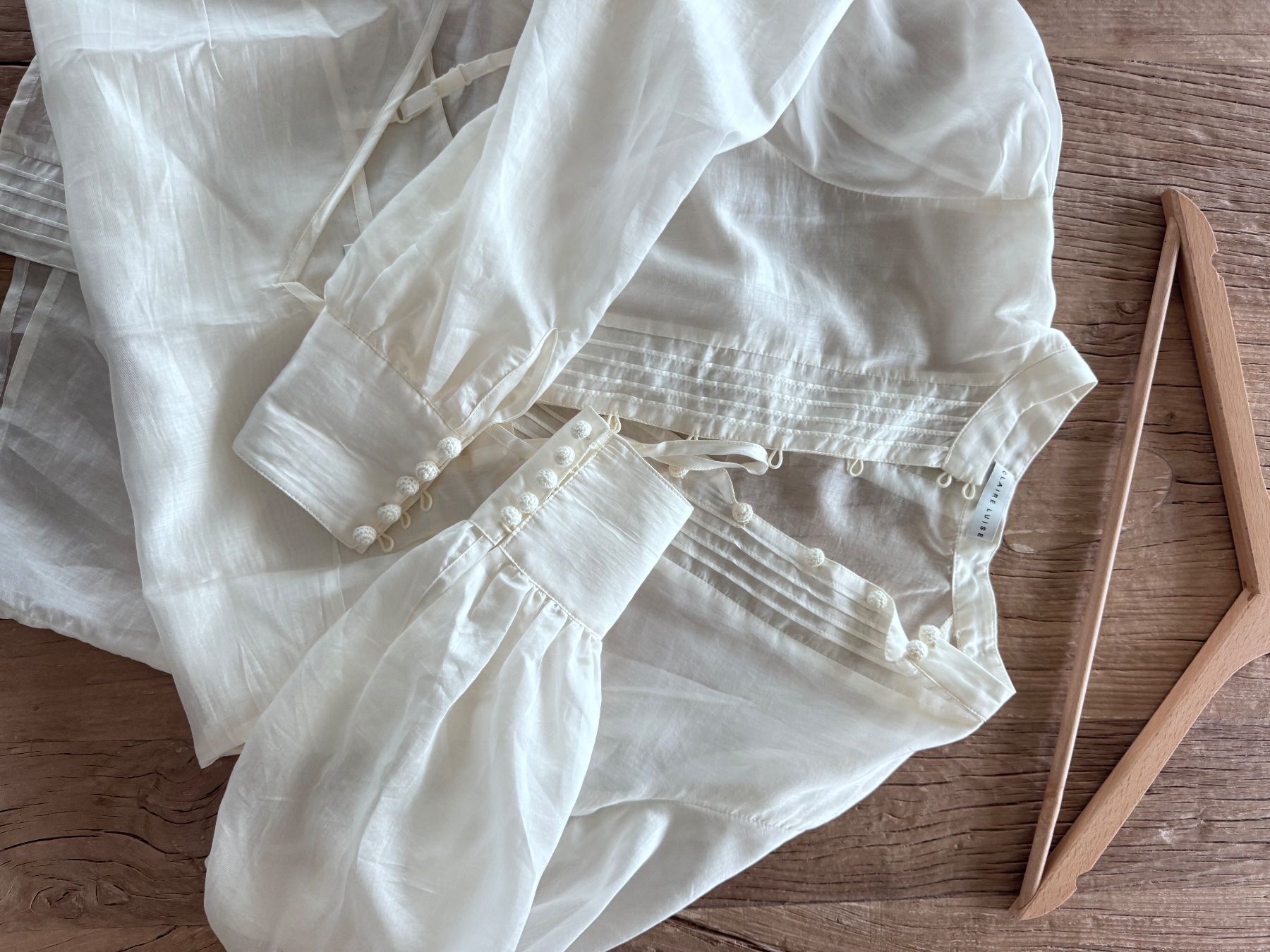Camicette: Claire Luise Hemdbluse mit Knopfleiste – Usato da Altendorf venduto da n.langenbach 3
