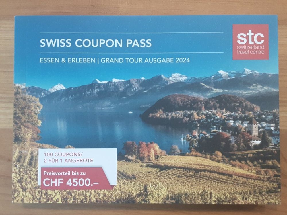 Swiss Coupon Pass 2024 Kaufen auf Ricardo
