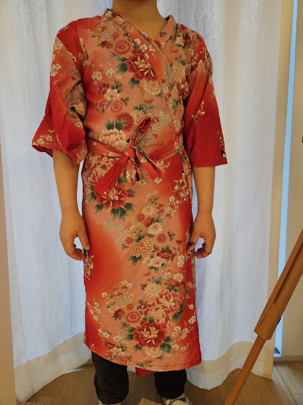 Arte internazionale: Kinder-Kimono Gr. 110-124 – Usato da Chêne-Bougeries venduto da annabruderle 1