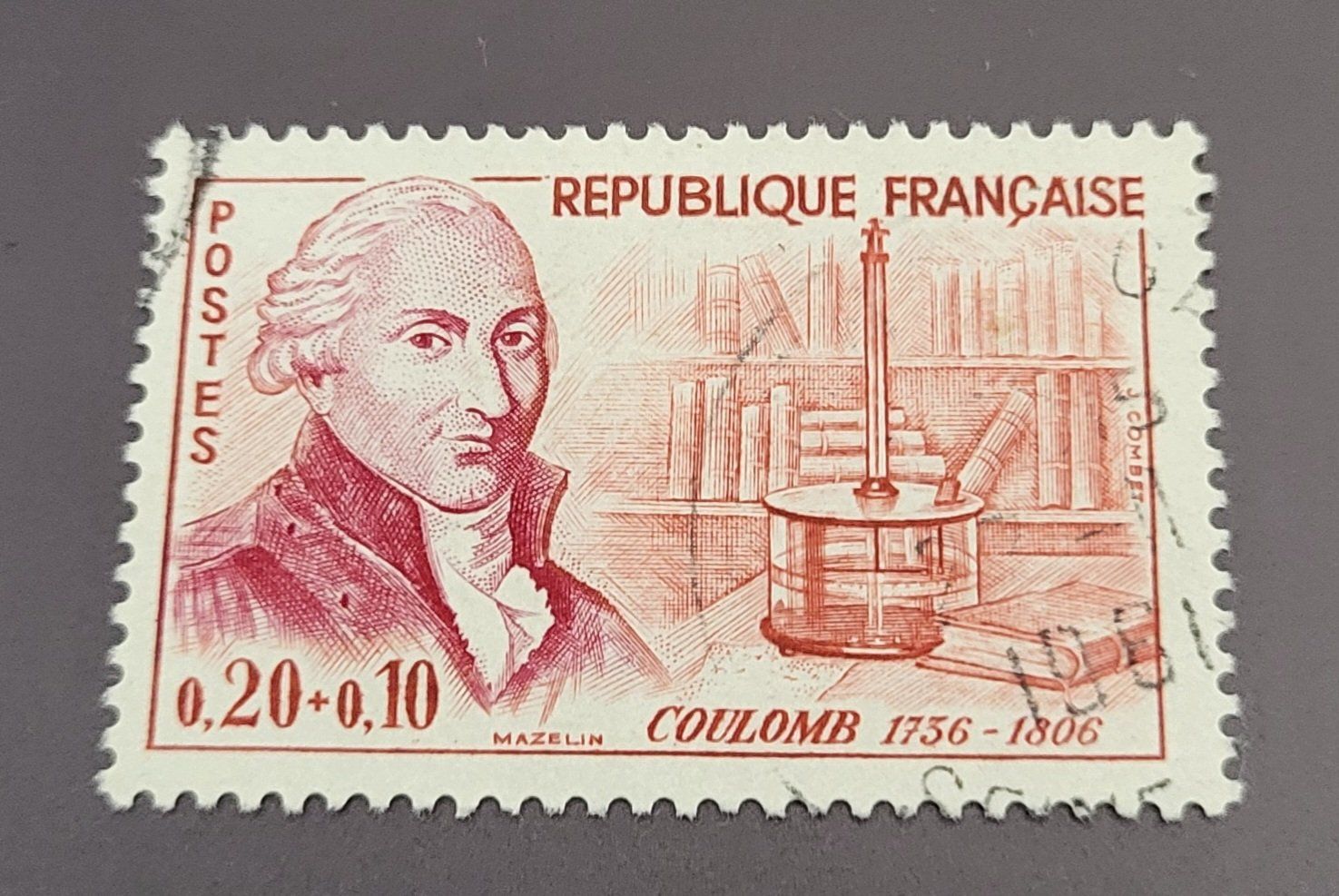 Tous les timbres: Frankreich 1961 briefmarke – D'occasion à St Gallen par Stampsalshobby