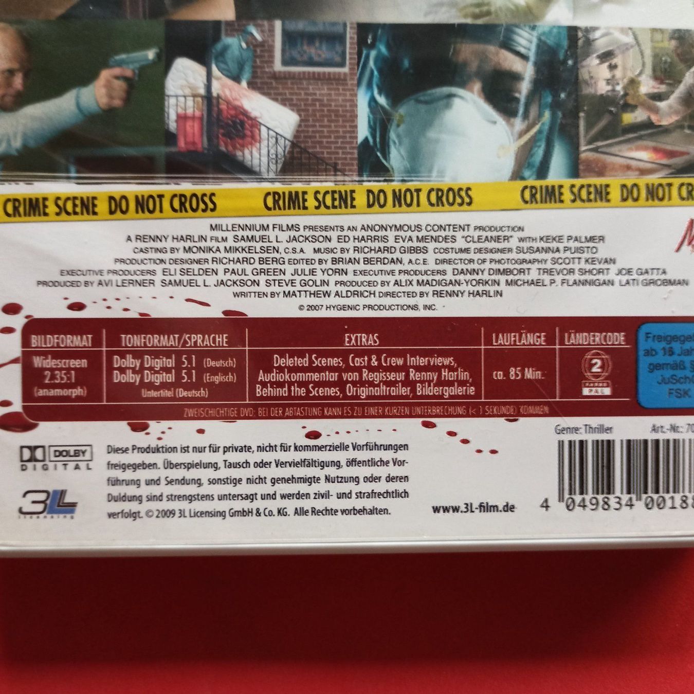 Tutti i DVDs: Cleaner - Sein Geschäft ist der Tod – Usato da Dübendorf venduto da kb86_MOVIE 2