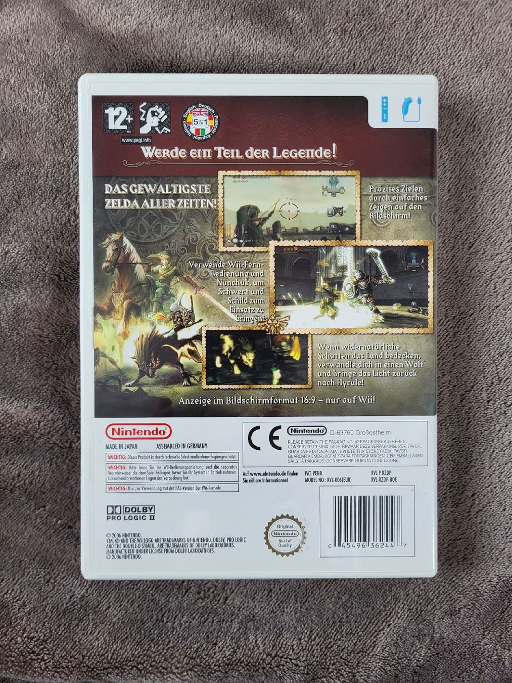 Nintendo Spiele: Wii Spiel Zelda - Twilight Princess – Gebraucht aus Beckenried von jan_cw8b 1