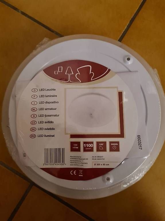 Lampadari & plafoniere: Luminaire LED Hornbach – Usato da Sion venduto da bene123 1
