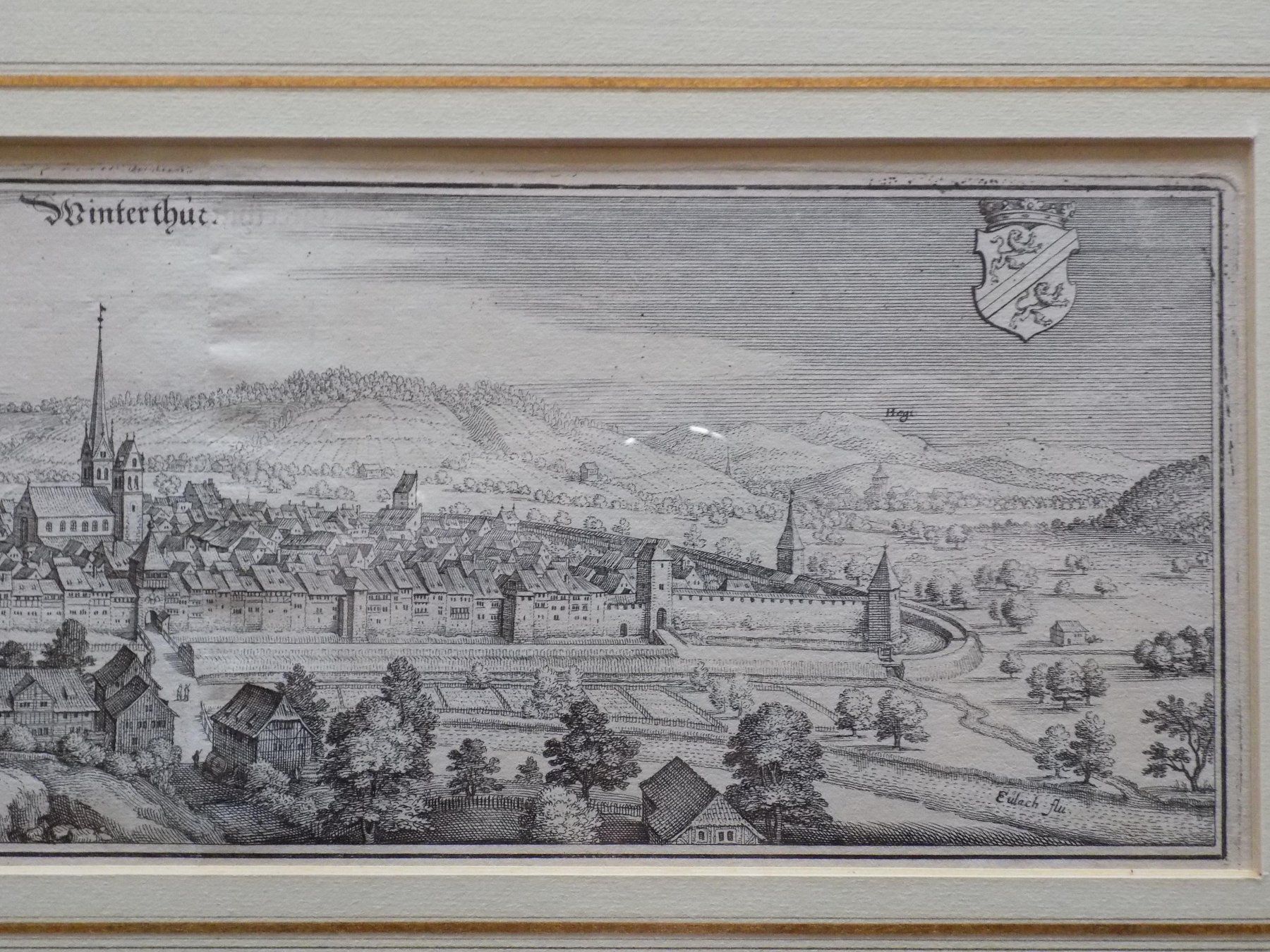 Incisioni: Winterthur Merian Goldrahmen – Usato da Risch venduto da Antikfee 4