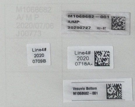 Microsoft Notebook: Bottom plate 15" Microsoft Surface Book 3  P/N: M1068682-001 – Usato da Cointrin venduto da Alpt 2