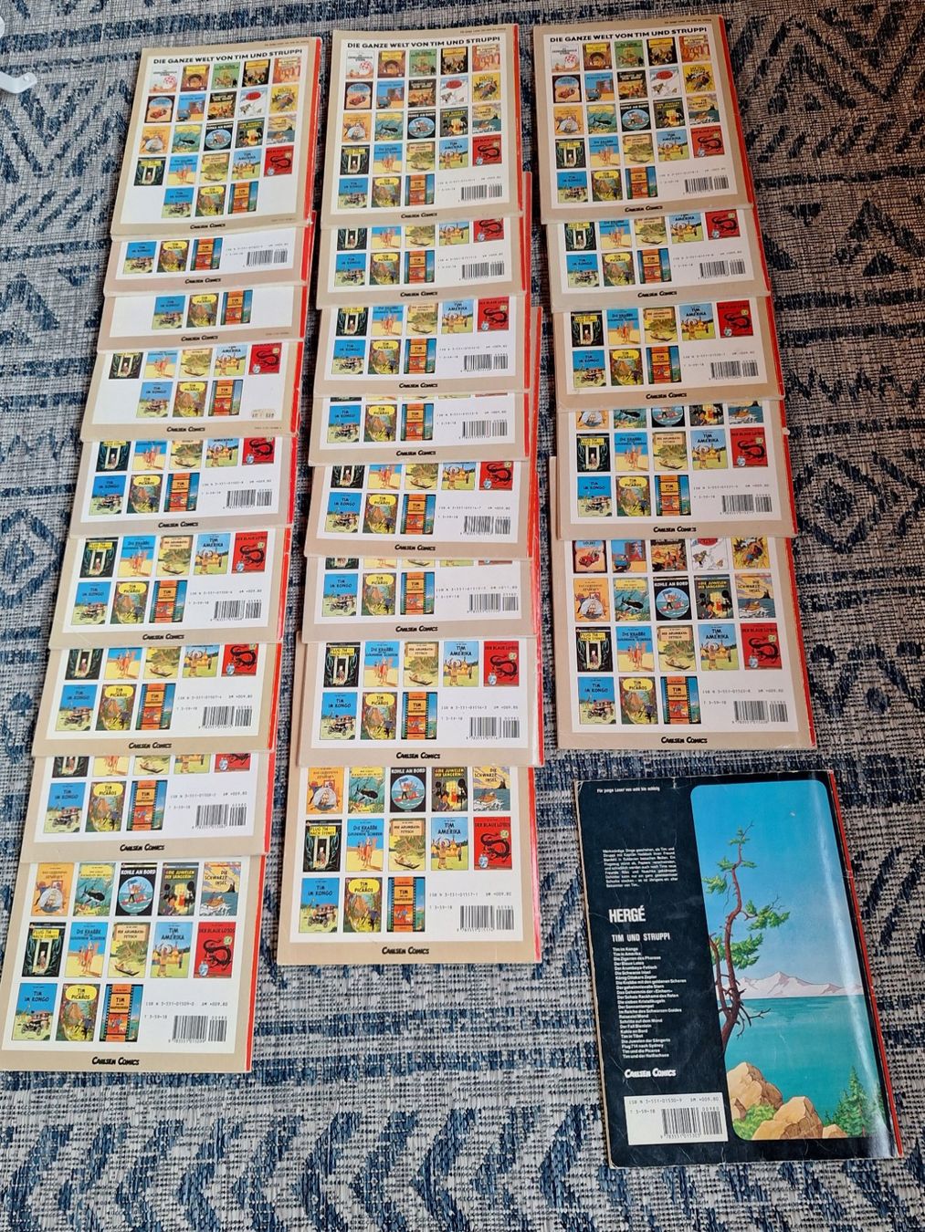 Fumetti: Komplette Tim-und-Struppi-Sammlung von Hergé. – Usato da Buttisholz venduto da Iris_ 1