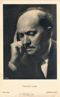 Theodor Loos 1883-1954 Autogramm Vintage Foto 9x14cm