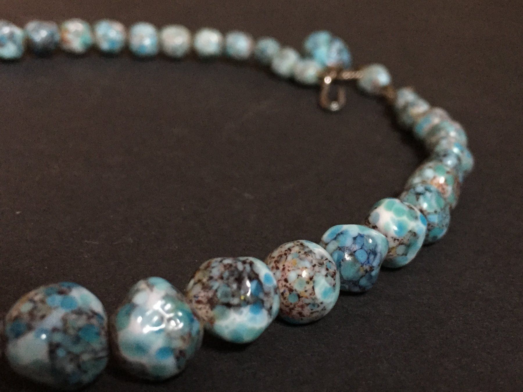 Murano Colliers: Einmalig Muranoglas Kette Collier – D'occasion à Schaffhausen par vintageville 7
