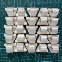 25 Stk. Kelltec Kabelclips d19mm PET-G inkl Schrauben