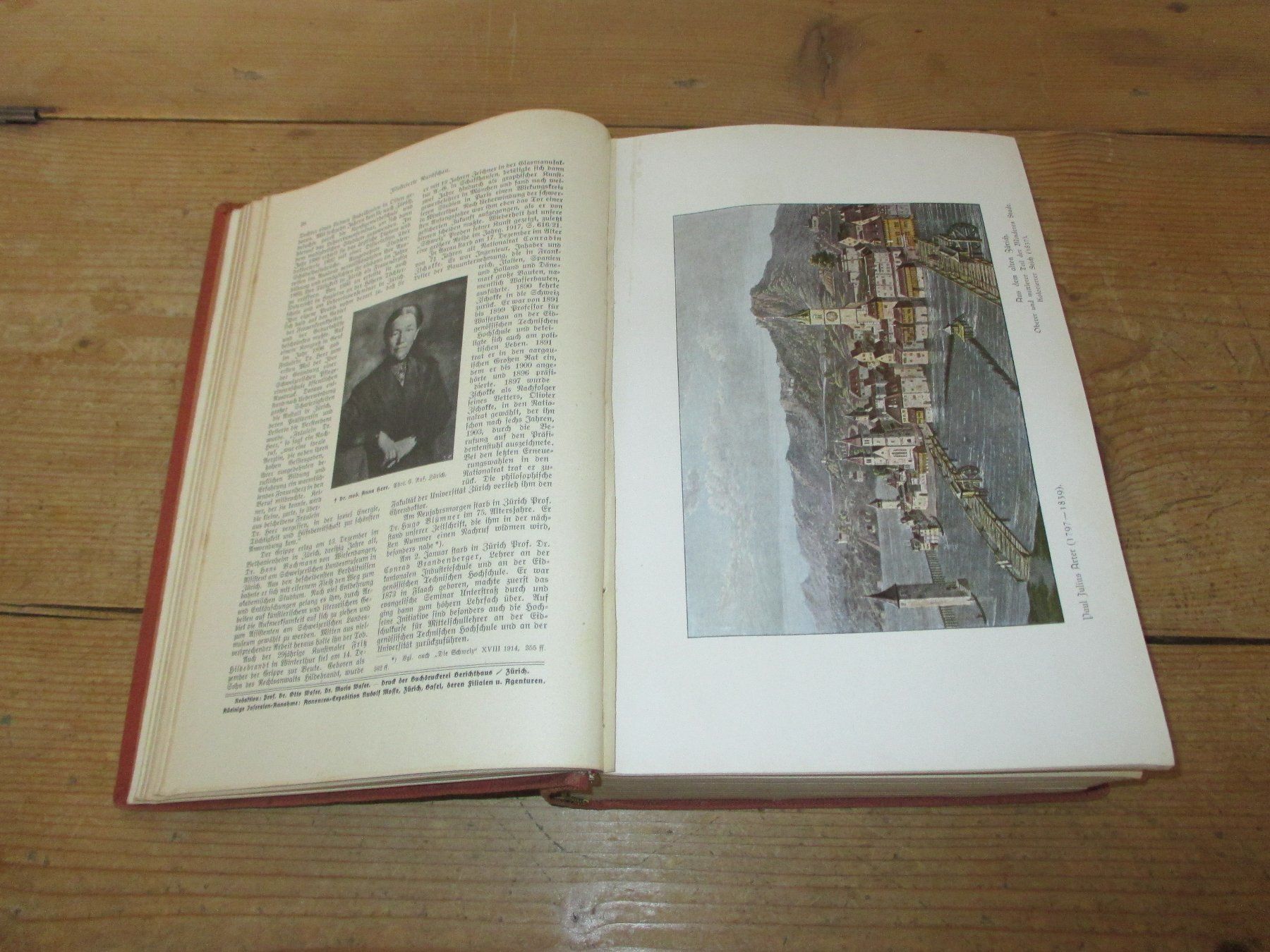 Livres: Die Schweiz 1919 – D'occasion à Flims - Dorf par Stagediver 3
