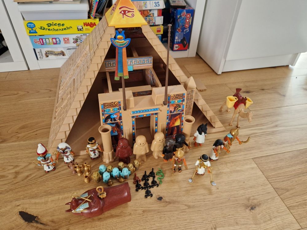 Playmobil 4240 Pyramide Égypte – 2007 – Neuf En Boîte