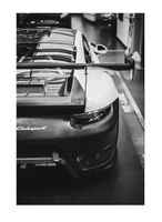 Porsche Leinwandbild 50x70cm NEU