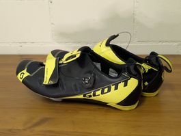 SCOTT Rennradschuhe – Grösse 44, schwarz/gelb