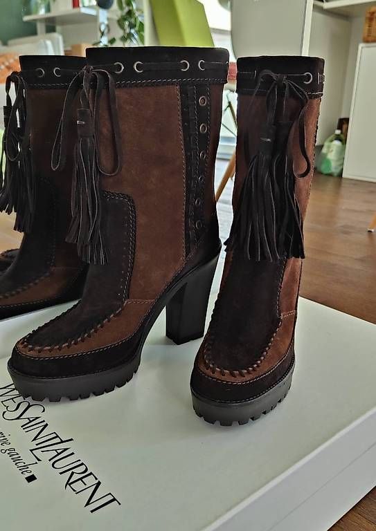 Saint Laurent Scarpe da donna: Stivali YVES SAINT LAURENT – Nuovo (secondo la descrizione) da Lugano venduto da claudio.luga 2