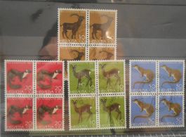 Schönes Lot Pro Juventute1967, 4-x 4er Blöcke