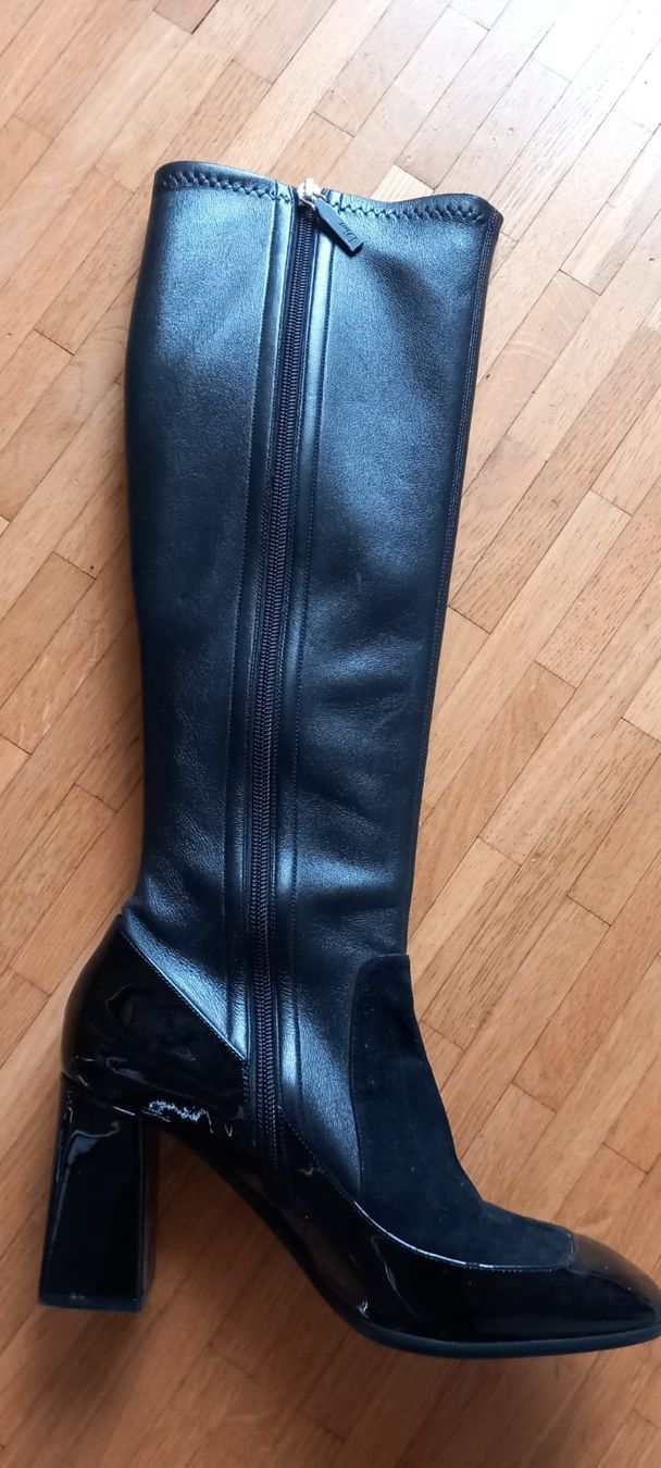 Scarpe per cavalli: Bottes en cuir noir - Christian Dior – Nuovo (secondo la descrizione) da Gland venduto da cla_z6x8