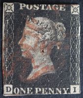 Grossbritannien MNr. 1 1 Penny gestempelt
