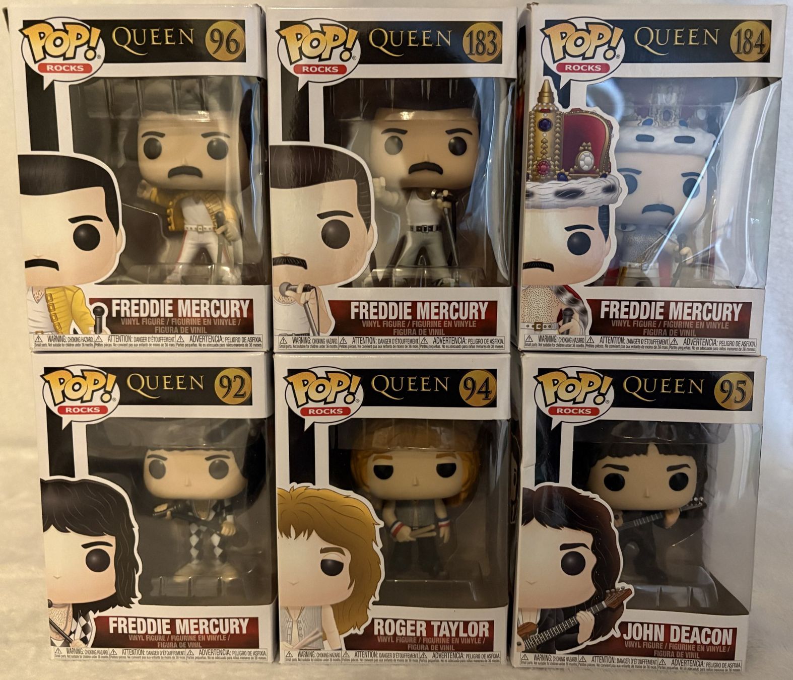 Funko Statuette: Funko Pop Rocks - Queen - 95 - John Deacan – Nuovo e nell'imballaggio originale da Meisterschwanden venduto da McSchein 1