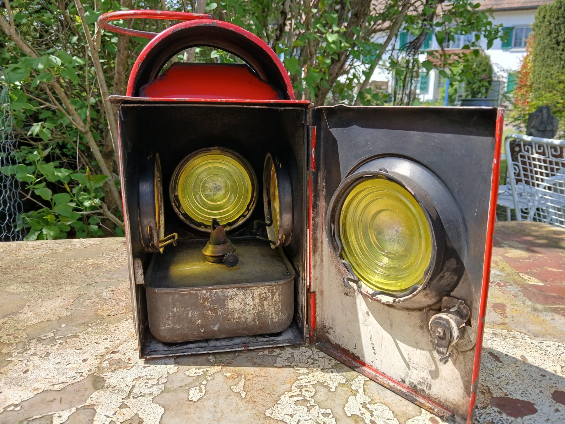 Lampade: Alte Locher Baustellenleuchte – Usato da Zumikon venduto da Vollvintage 4